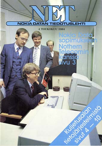 Net 4/1984, Bill Gates Suomessa